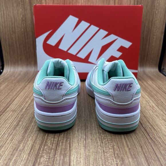 Nike Gamma Force Shoes low FN7109 100 White Emerald Rise Women's Size 7 Sneakers - Picture 8 of 11